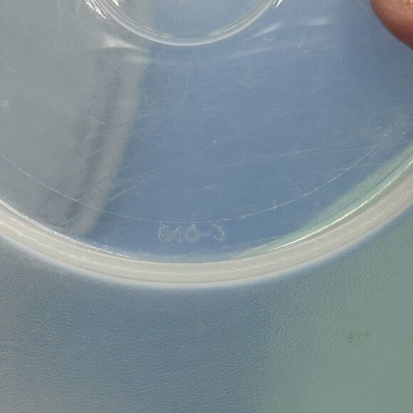 Vintage Tupperware Servalier Bowls Set 4 Sunburst Lid Seal Pink Aqua Almond Blue - Picture 14 of 16